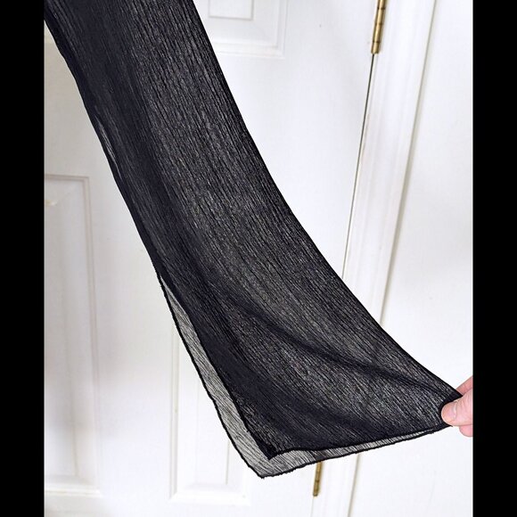 Elegant VERSUS by GIANNI VERSACE Sz S Black One Shoulder Cocktail Mini Dress - Picture 4 of 9